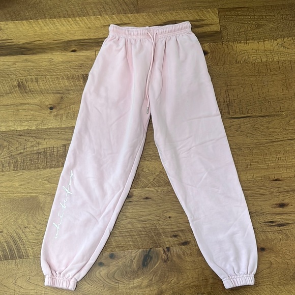 White Fox Boutique Pants - White Fox Women’s Pink Joggers Size S